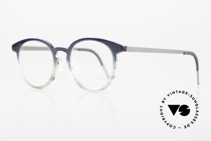 Lindberg 1043 Acetanium Damenbrille Im Panto Stil, grandiose Fassung aus Acetat & Titanium Kombination, Passend für Damen