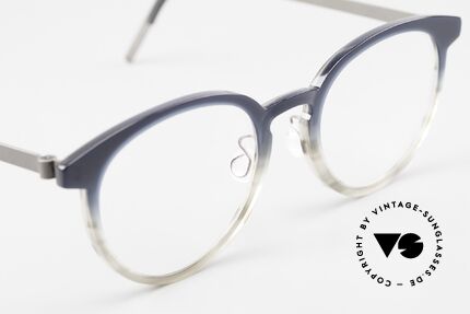 Lindberg 1043 Acetanium Damenbrille Im Panto Stil, ungetragenes Designerstück mit original Lindberg Etui, Passend für Damen