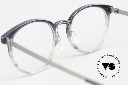 Lindberg 1043 Acetanium Damenbrille Im Panto Stil, diese Qualitätsfassung ist natürlich beliebig verglasbar, Passend für Damen