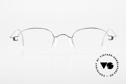 Lindberg Indus Air Titan Rim Titan Brille Klassisch Unisex, vielfach ausgezeichnet hinsichtlich Qualität und Design, Passend für Herren und Damen
