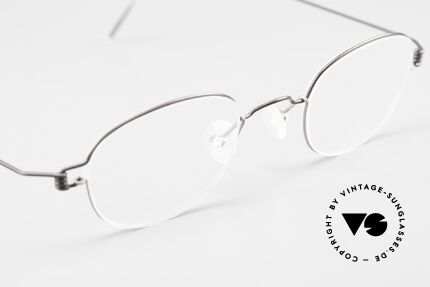 Lindberg Indus Air Titan Rim Titan Brille Klassisch Unisex, ungetragenes Designerstück + orig. Lindberg Magnet-Etui, Passend für Herren und Damen