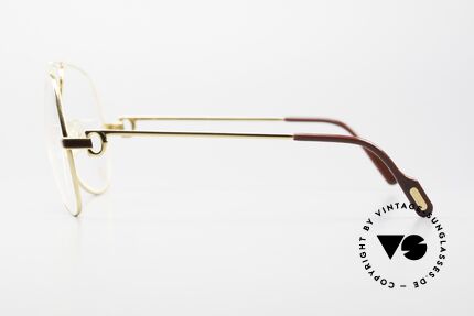 Cartier Vendome Laque - L Luxus Aviator Brille Herren, ungetragen mit original Verpackung (ein Sammlerstück), Passend für Herren