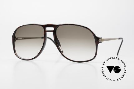 Dunhill 6091 Herren Aviator Sonnenbrille, bemerkenswerte Dunhill vintage Brille von 1990, Passend für Herren