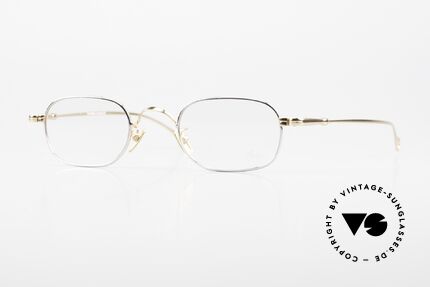 Lunor V 105 Metallbrille Unisex Vollrand Details