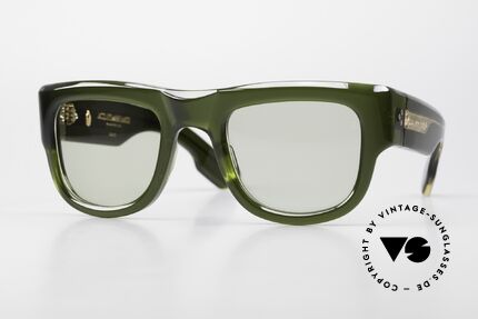 Jacques Marie Mage Donovan Herrensonnenbrille 60er Stil Details