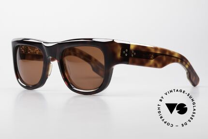 Jacques Marie Mage Donovan Sonnenbrille Herren 60er Stil, Havana 5, Cinnamon, Dark Gold, LIMITED, Gr. 54/26, Passend für Herren