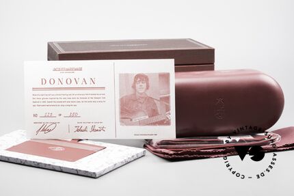 Jacques Marie Mage Donovan Sonnenbrille Herren 60er Stil, Größe: large, Passend für Herren