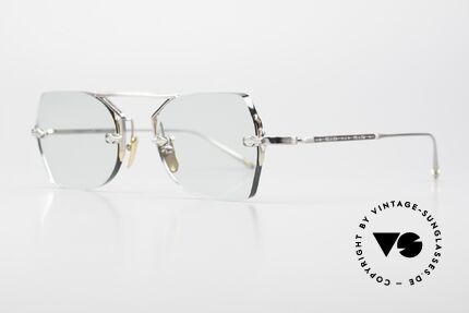 Jacques Marie Mage Yuma Randlose Sonnenbrille Titan, streng limitierte Titanium-Fassung in Größe 49-21, Passend für Herren und Damen