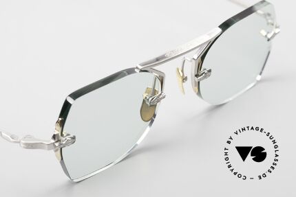 Jacques Marie Mage Yuma Randlose Sonnenbrille Titan, JMM zeigt, dass "vintage" keine Frage des Alters ist!, Passend für Herren und Damen