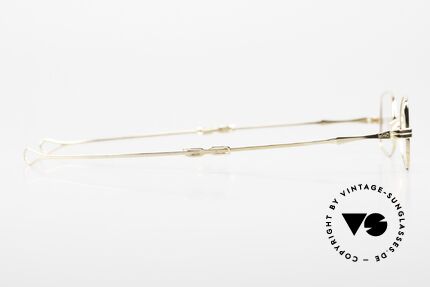 Lunor I 09 Telescopic Teleskopbrille Vergoldet GP, Größe: extra small, Passend für Herren und Damen