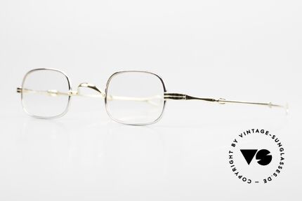 Lunor I 00 Telescopic Teleskopbrille BC Bicolor, Brillendesign in Anlehnung an frühere Jahrhunderte, Passend für Herren und Damen