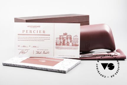 Jacques Marie Mage Percier Napoleons Architekten Brille, Größe: medium, Passend für Herren