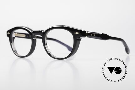 Jacques Marie Mage Noland Black Pantobrille Midnight, streng limitierte Fassung; medium Größe 48-24, 135, Passend für Herren und Damen