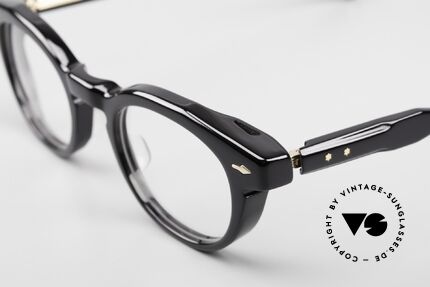 Jacques Marie Mage Noland Black Pantobrille Midnight, JMM zeigt, dass "vintage" keine Frage des Alters ist!, Passend für Herren und Damen