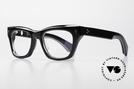 Jacques Marie Mage Dealan Bob Dylan 60er Brille 50mm, Vanta, Demo Lens, Matte Black, LIMITED, Gr. 50/20, Passend für Herren