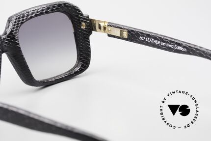 Cazal 607 Leather Limitierte Leder Edition 2013, Größe: medium, Passend für Herren