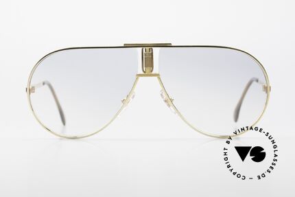 Alpina Quattro Miami Vice Sonnenbrille 80er, Quattro: legendäres Designerstück; XL Breite 145mm, Passend für Herren Alpina Quattro Miami Vice Sonnenbrille 80er, Quattro: legendäres Designerstück; XL Breite 145mm, Passend für Herren