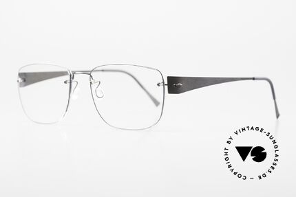 Lindberg 2350 Spirit Titan Randlose Herrenbrille Titan, vielfach ausgezeichnet hinsichtlich Qualität und Design, Passend für Herren