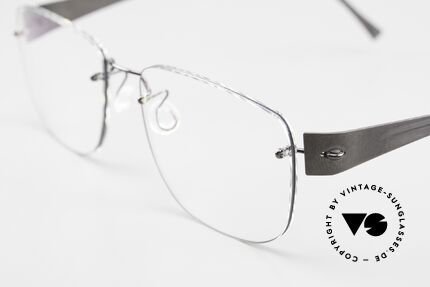 Lindberg 2350 Spirit Titan Randlose Herrenbrille Titan, so zeitlos, stilvoll und innovativ = Prädikat "VINTAGE", Passend für Herren