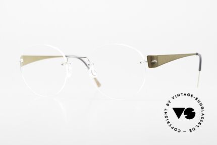 Lindberg 2287 Spirit Titan Randlose Damenbrille Titan Details