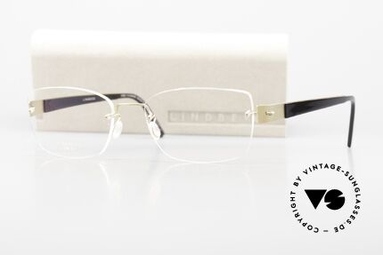 Lindberg 2285 Spirit Titan Randlosbrille Damen & Herren, so zeitlos, stilvoll und innovativ = Prädikat "VINTAGE", Passend für Herren und Damen