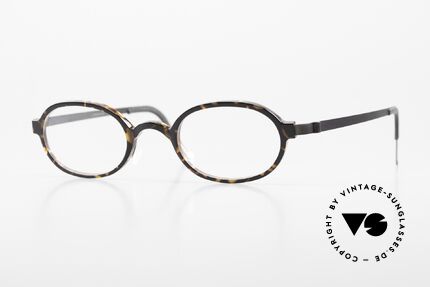 Lindberg 1012 Acetanium Ovale Brille Damen & Herren, ovale Lindberg Acetanium Brille in interessanter Farbe, Passend für Herren und Damen