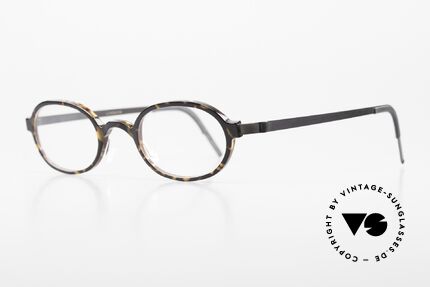 Lindberg 1012 Acetanium Ovale Brille Damen & Herren, Mod. 1012 in Gr. 47/23: Acetat & Titanium Kombination, Passend für Herren und Damen