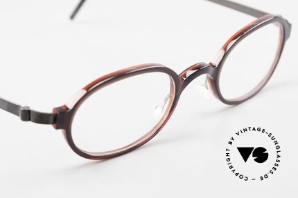 Lindberg 1012 Acetanium Damen & Herrenbrille Oval, so zeitlos, stilvoll und innovativ = Prädikat "VINTAGE", Passend für Herren und Damen