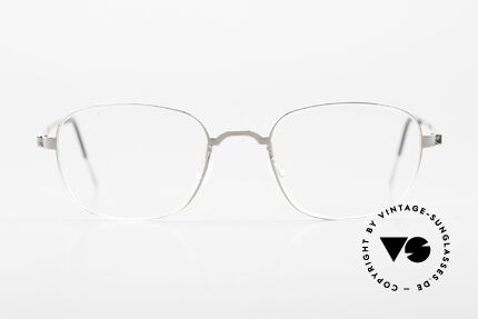 Lindberg 9538 Strip Titanium Klassische Brille Damen Herren, Modell 9538, in Größe 46/19, Bügel 135 und Color P10, Passend für Herren und Damen