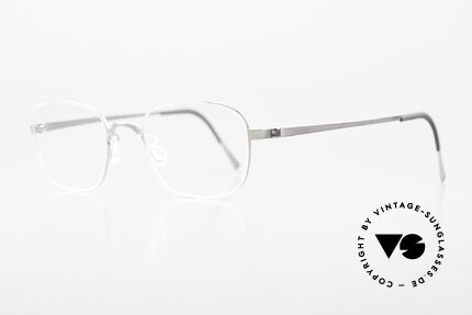 Lindberg 9538 Strip Titanium Klassische Brille Damen Herren, federleicht und dennoch sehr stabil und sehr langlebig, Passend für Herren und Damen