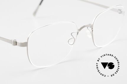 Lindberg 9538 Strip Titanium Klassische Brille Damen Herren, ungetragenes Designerstück mit orig. Etui von Lindberg, Passend für Herren und Damen