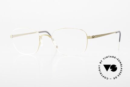 Lindberg 9538 Strip Titanium Damen & Herrenbrille Klassik, klassische Damen & Herrenbrille, Strip Titanium Serie, Passend für Herren und Damen
