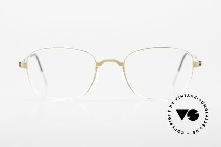 Lindberg 9538 Strip Titanium Damen & Herrenbrille Klassik, Modell 9538, in Größe 46/19, Bügel 135 und Color PGT, Passend für Herren und Damen