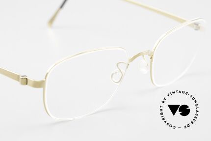 Lindberg 9538 Strip Titanium Damen & Herrenbrille Klassik, ungetragenes Designerstück mit orig. Etui von Lindberg, Passend für Herren und Damen