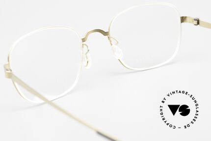 Lindberg 9538 Strip Titanium Damen & Herrenbrille Klassik, die orig. DEMOgläser können beliebig getauscht werden, Passend für Herren und Damen