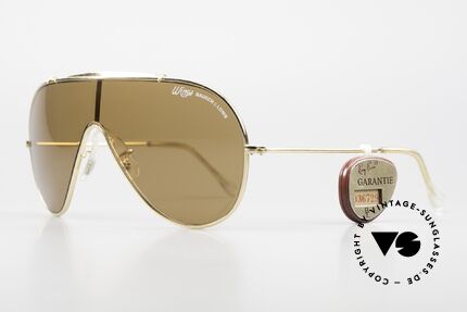 Bausch & Lomb Wings Amber Rose Sonnenbrille, von Amber Rose in 2010 getragen (Fashion Week), Passend für Herren und Damen