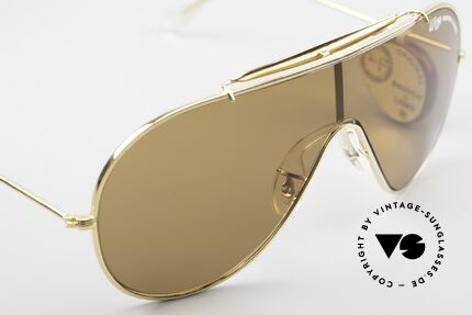 Bausch & Lomb Wings Amber Rose Sonnenbrille, ungetragen (wie alle unsere vintage B&L Modelle), Passend für Herren und Damen