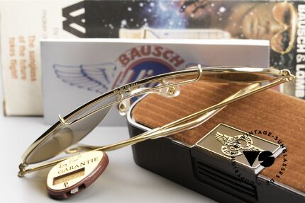 Bausch & Lomb Wings Amber Rose Sonnenbrille, Größe: large, Passend für Herren und Damen