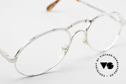 Bugatti 12004 Herrenbrille 80er Platinum, ungetragen; wie alle unsere vintage 80er Brillen, Passend für Herren
