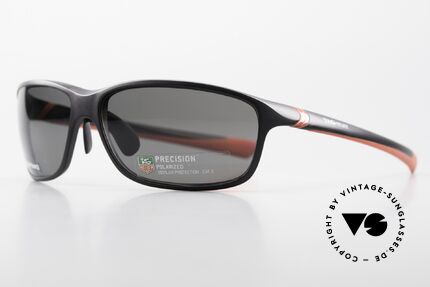 Tag Heuer 6021 Precision Sportsonnenbrille Polarized, entspiegelte und polarisierende Gläser; 100% UV, Passend für Herren