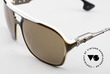 Chrome Hearts Box Lunch Rockstar Sonnenbrille 2009, herausragende Handwerkskunst (made in Japan), Passend für Herren und Damen
