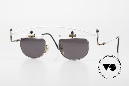 Casanova MTC 11 Kunst Sonnenbrille Limited, limitierte Casanova vintage Kunst-Brille der 90er, Passend für Herren und Damen