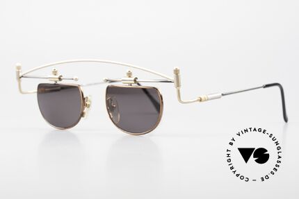 Casanova MTC 11 Kunst Sonnenbrille Metall, MTC steht für "Metalmeccanici" = "Metallarbeiter", Passend für Herren und Damen