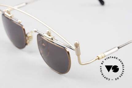 Casanova MTC 11 Kunst Sonnenbrille Metall, ein begehrtes Sammlerstück in sehr kleiner Auflage, Passend für Herren und Damen