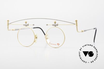 Casanova MTC 10 Kunstbrille Limited Edition, limitierte Casanova vintage Kunst-Brille der 90er, Passend für Herren und Damen