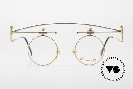 Casanova MTC 10 Kunstbrille Limited Edition, venezianisches Design mit technischen Gimmicks, Passend für Herren und Damen