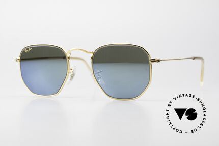 Ray Ban Classic Style III Blau Verspiegeltes B&L Glas Details