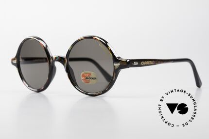 Carrera 5504 90er Brille Limited Round, LIMITED '17' EDITION (sieht aus wie handbemalt), Passend für Herren und Damen
