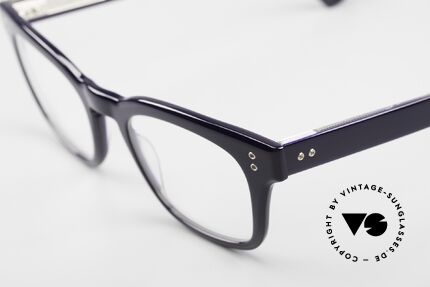 DITA Mann Markante Brille In Navy-Blue, Hailey Bieber trug beispielsweise dieses DITA Modell, Passend für Herren und Damen