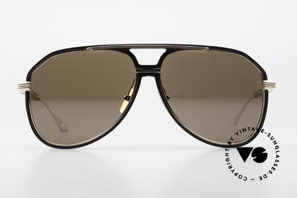 DITA Epiluxury 02 Limited Edition Luxus Pur, 22kt GOLD in Kombination mit schwarzem Azetat, Passend für Herren